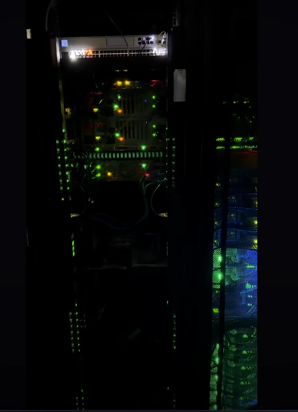 A rack in one of the owned locations